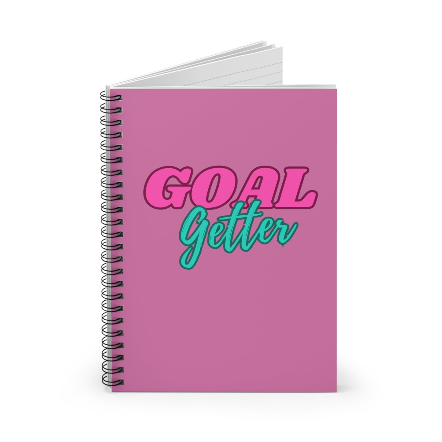 Goal Getter Spiral Notebook - Ruled Line