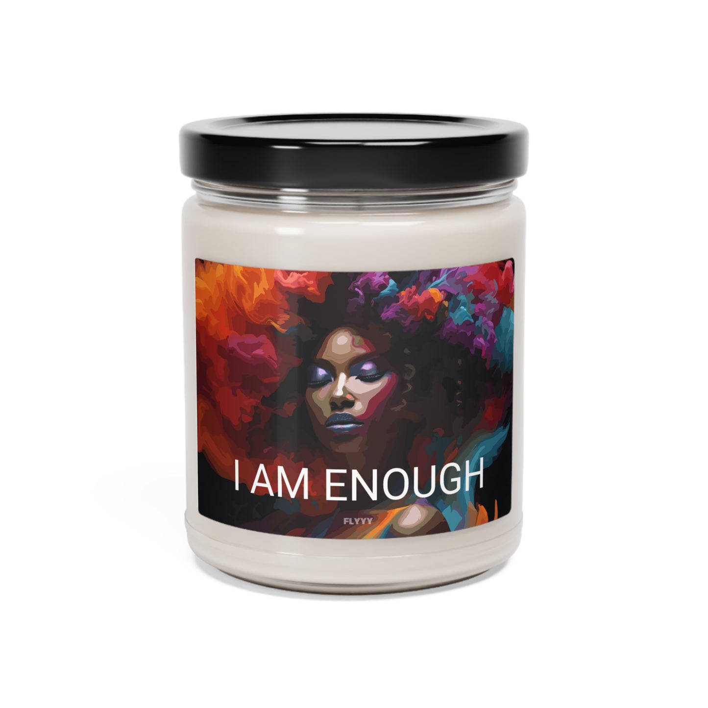 I AM ENOUGH Scented Soy Candle, 9oz