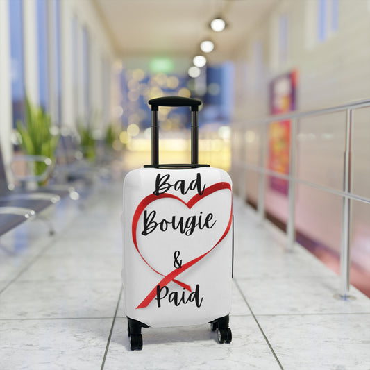 Bad, Bougie & Paid Luggage Cover