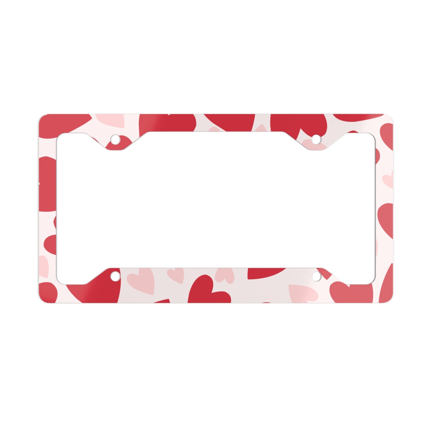 Heart License Plate Frame