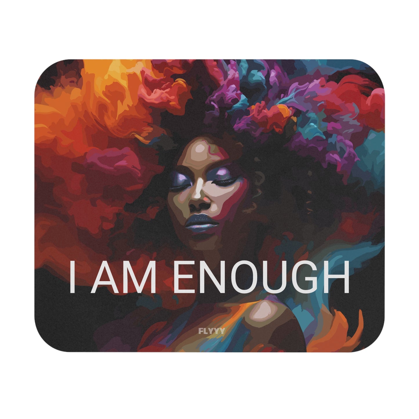 I AM ENOUGH Mouse Pad (Rectangle)