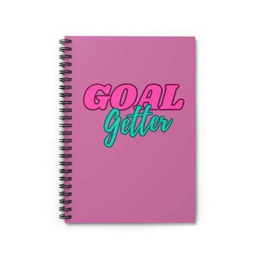 Goal Getter Spiral Notebook - Ruled Line