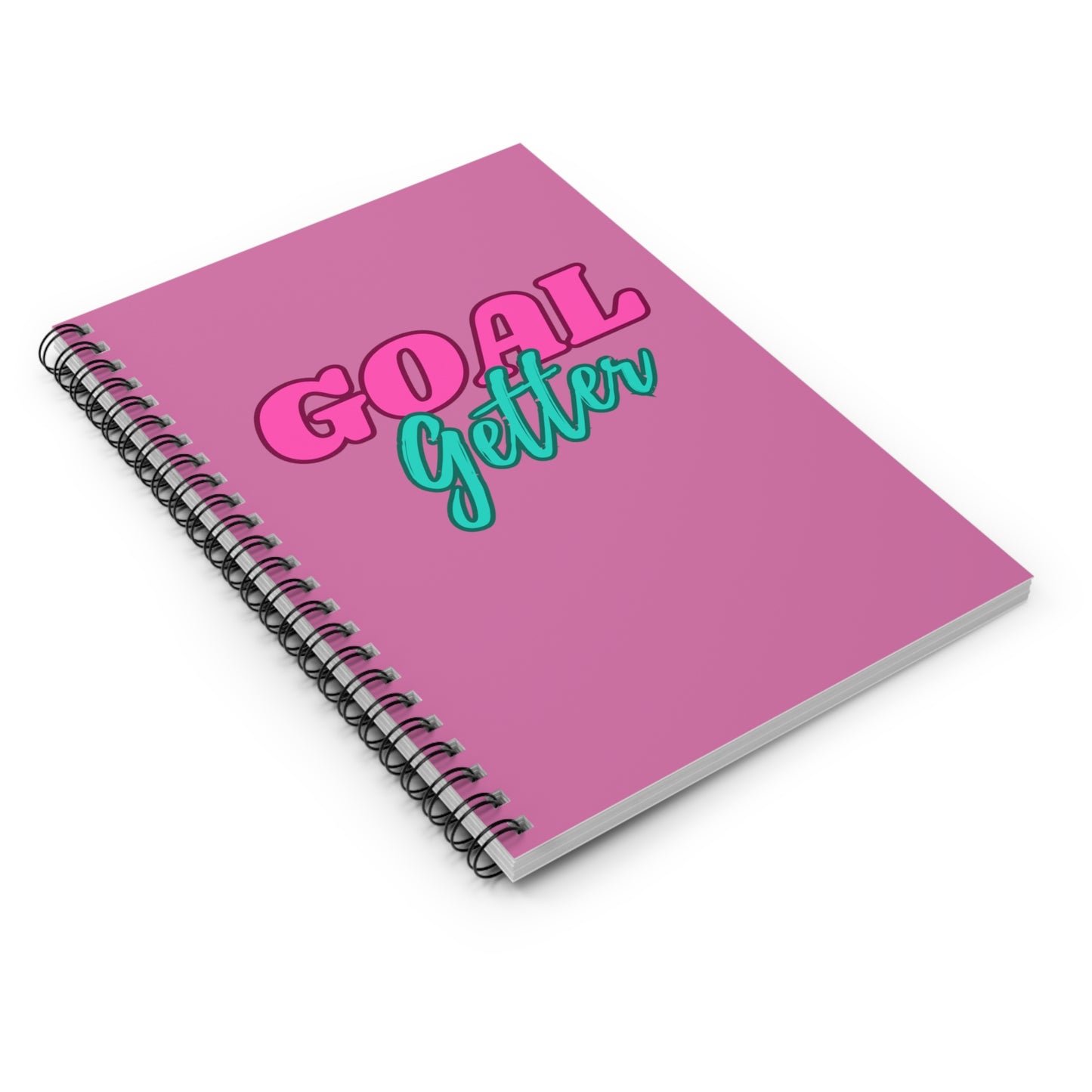 Goal Getter Spiral Notebook - Ruled Line