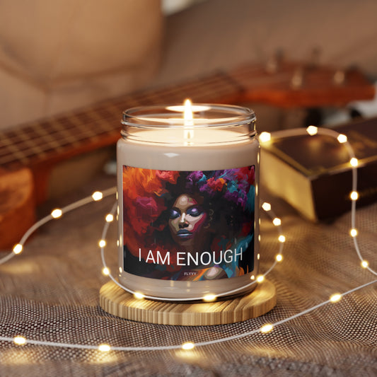 I AM ENOUGH Scented Soy Candle, 9oz