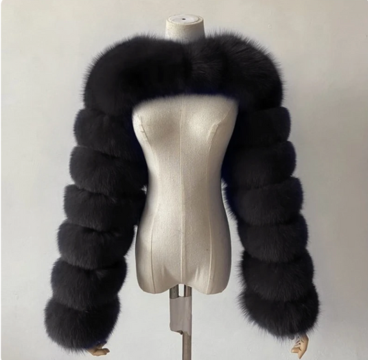 Fur Crop Jacket